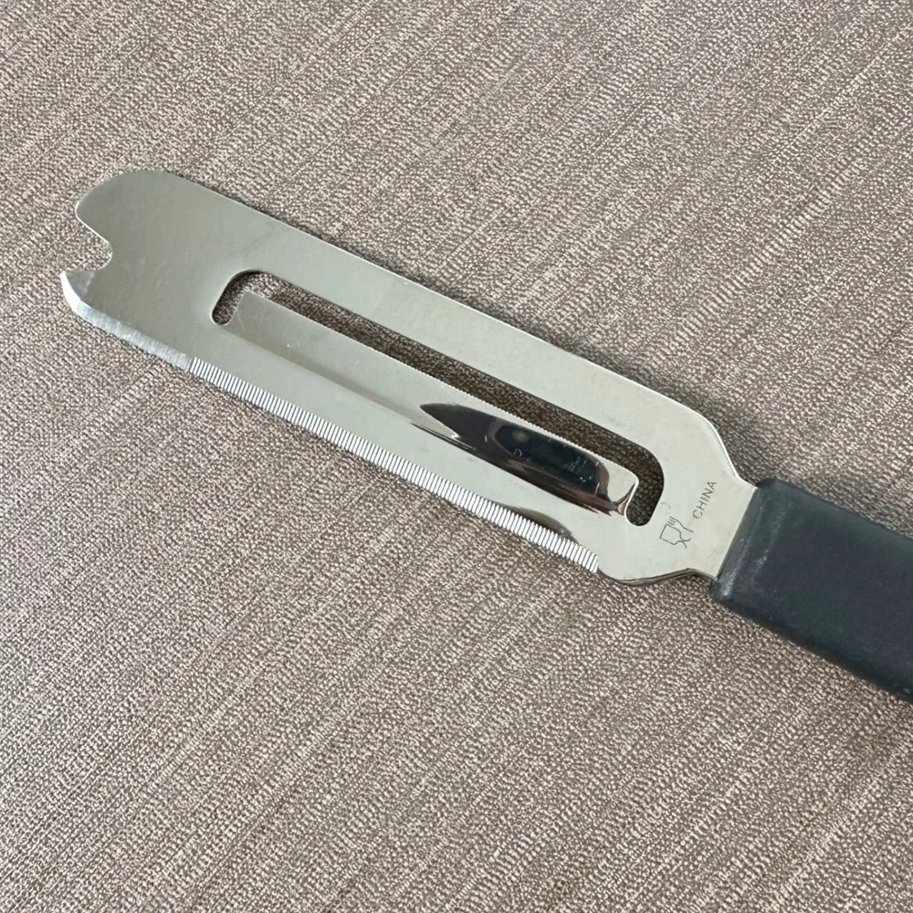 Vintage Pampered Chef All Purpose Slicer Cheese Vegetable Peeler Black